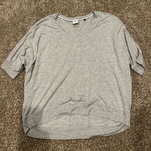 CAbi Men's Light Gray Short Sleeve Tee